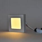 LED panel 6W nadgradni četvrtasti - Toplo bela